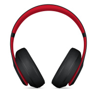 beats studio3 wireless 十周年纪念版桀骜黑红色无线蓝牙耳机 录音师头戴式降噪耳麦MRQ82PA/A