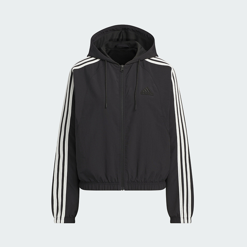 阿迪达斯(adidas)2024秋女舒适百搭日常运动休闲运动夹克