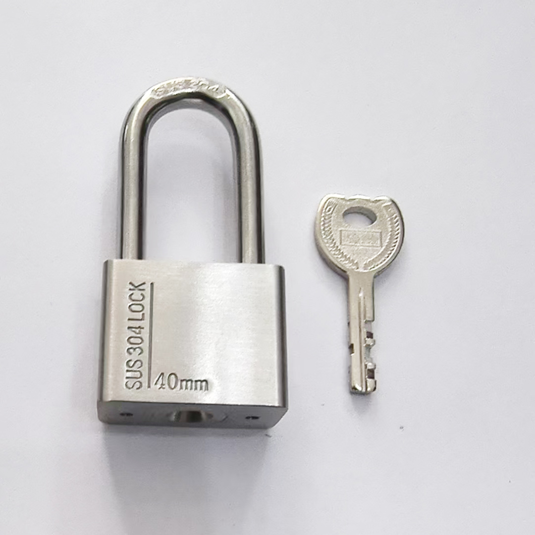欣欣妍宸 不锈钢挂锁 通开40mm长锁/把高清大图