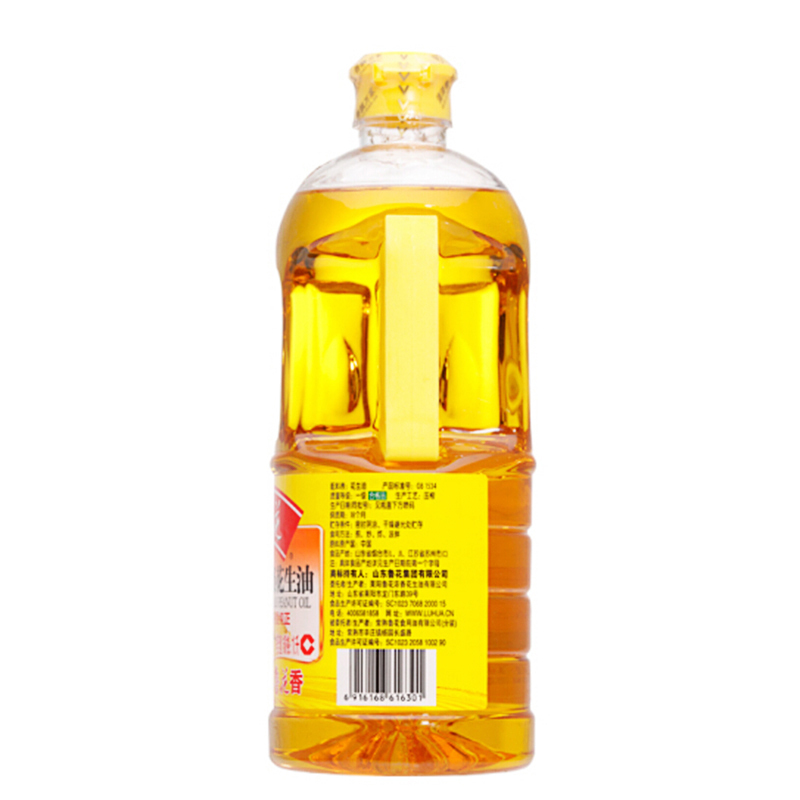 鲁花 5S压榨一级 花生油 1L
