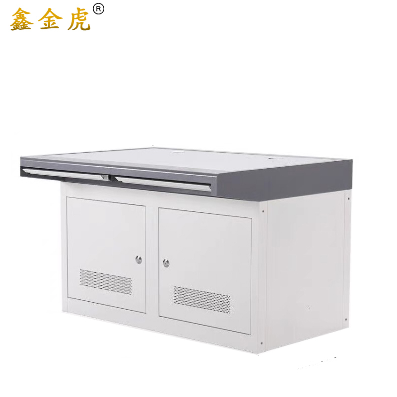 鑫金虎双联监控操作台工作控制台I6 1200*640*750mm高清大图