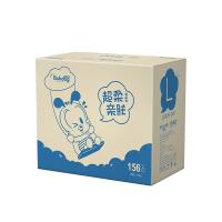 巴布豆（BOBDOG）超柔亲肤纸尿裤L156片箱装 舒爽棉柔婴幼儿纸尿裤 男女宝宝通用尿不湿 L码6包组合装