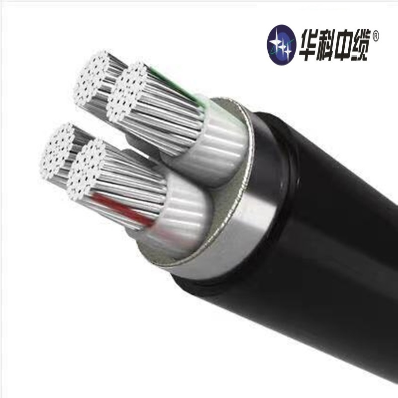 华科中缆 低压4芯铝电缆YJLV22-4 米高清大图