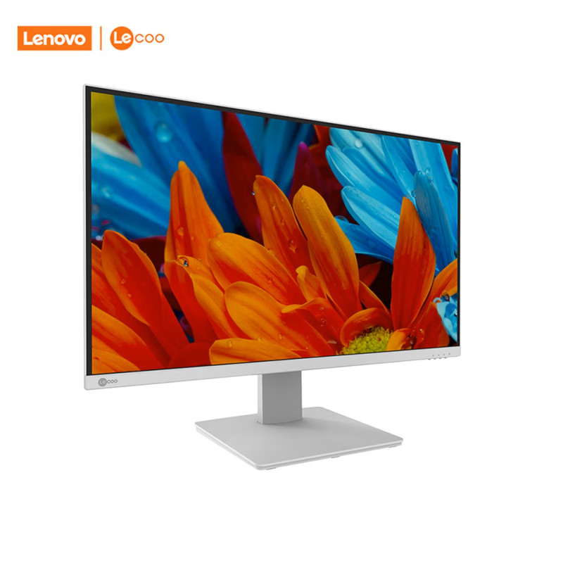 联想(Lenovo)来酷2888 Lecoo一体台式机电脑27英寸(R5-3500U 16GB内存 512G SSD 无线键鼠 正版win11) 白色高清大图