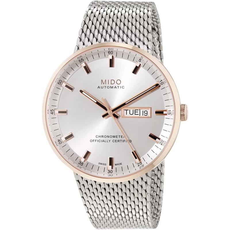 Mido瑞士手表男指挥官系列男士手表瑞士机械男表 送男友礼物高清大图
