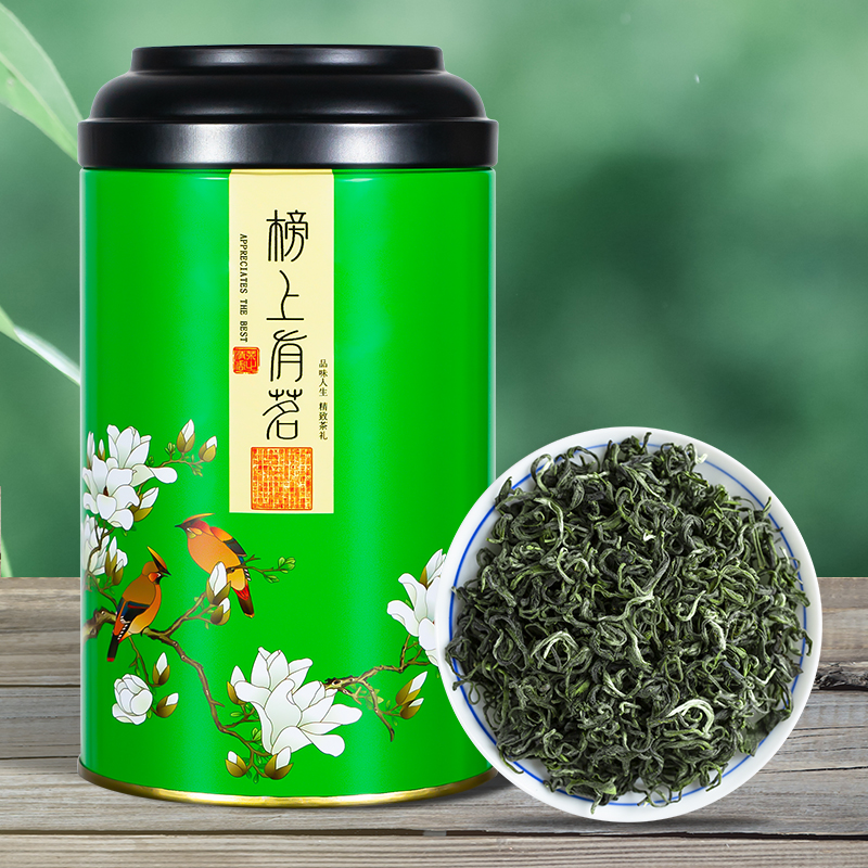 2025新茶明前云雾绿茶茶叶碧螺春毛尖日照高山绿茶新茶散装罐装高清大图