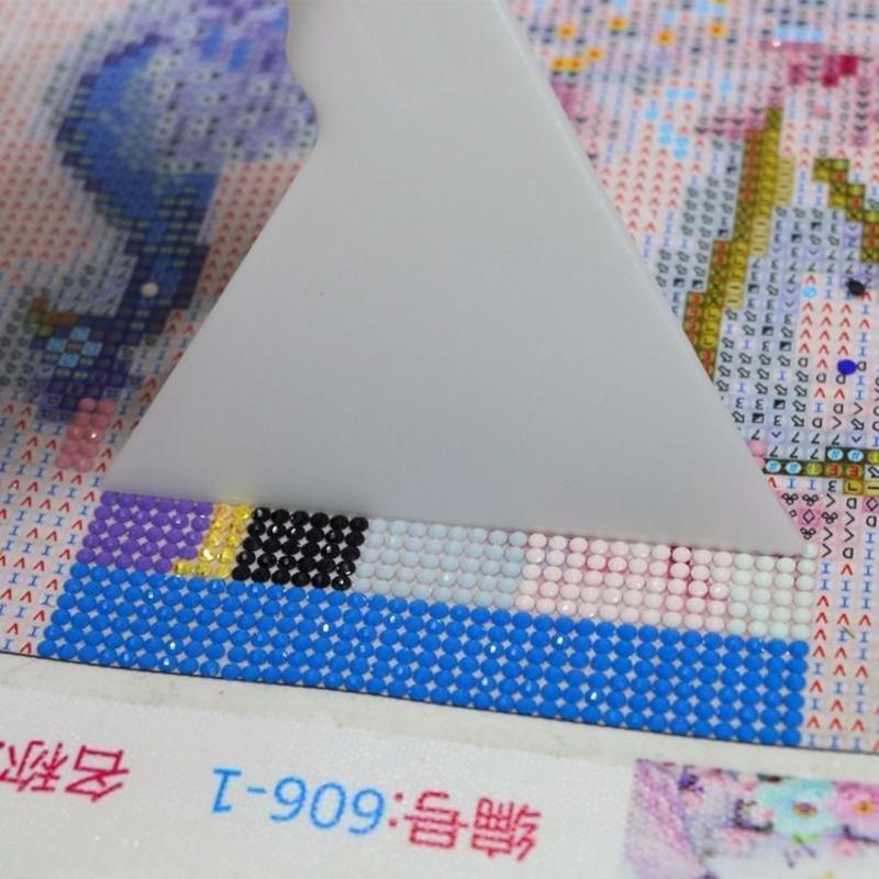 贴钻石画修正器修正笔调节器钻石绣点钻笔网尺模具十字绣工具神器 修正器一个