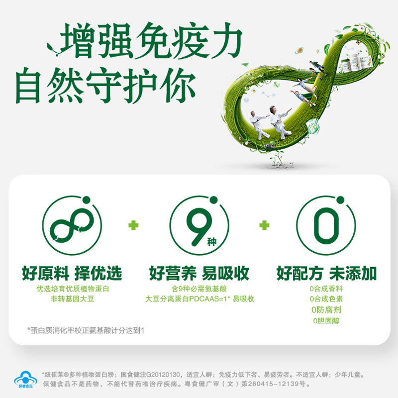 国产安利纽崔莱蛋白粉安利纽崔莱多种植物蛋白粉独立包装成人10g/袋*18袋高清大图