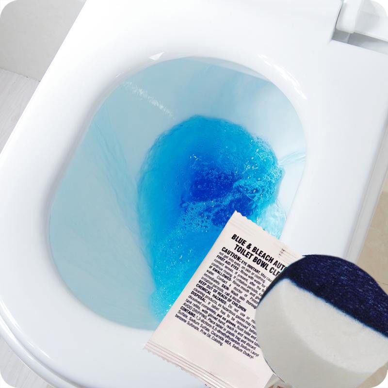 蓝泡泡洁厕宝厕所洁厕灵除垢强力马桶清洁剂厕所除臭神器双色双效15枚