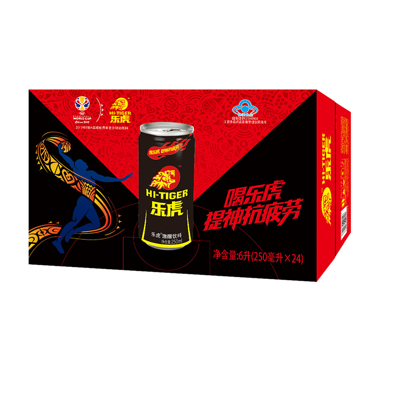 250ml*24罐乐虎激醒饮料(2019年FIBA篮球世界杯官方功能饮料)高清大图