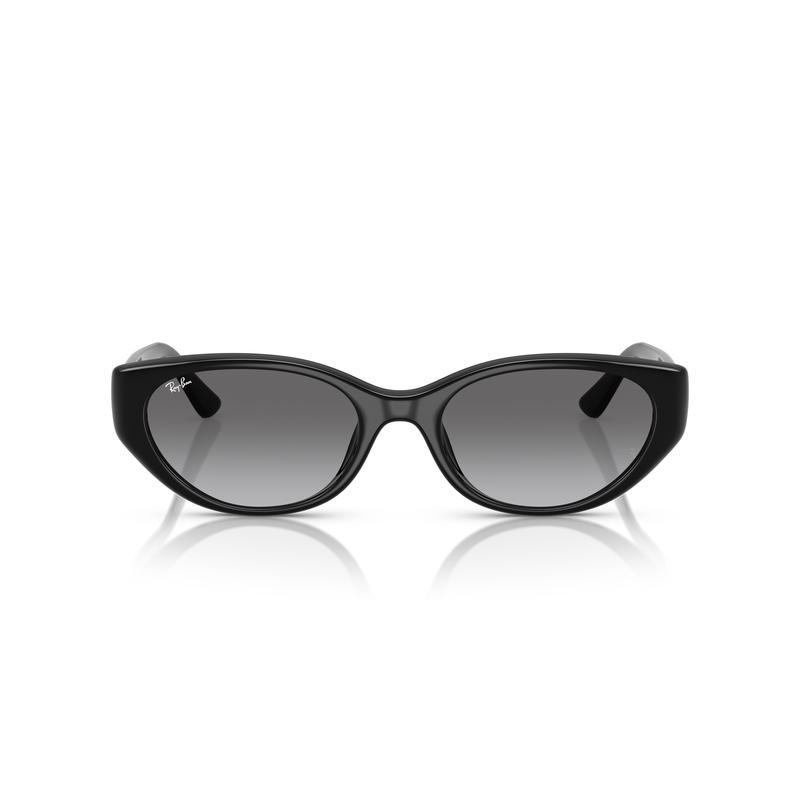 RayBan代购雷朋墨镜男士时尚太阳眼镜黑色框架深灰镜片优雅防晒