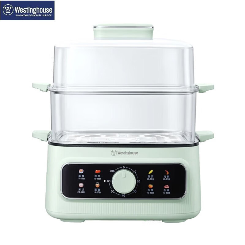 西屋(WESTINGHOUSE) 多功能电蒸锅 家用大容量 上蒸下煮 高温蒸汽立体环绕 WZL23D高清大图