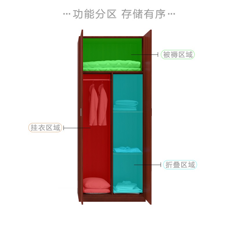 [悦山]储物柜 YSOJ1aYP290H 900×550×2000mm 人造板 组高清大图