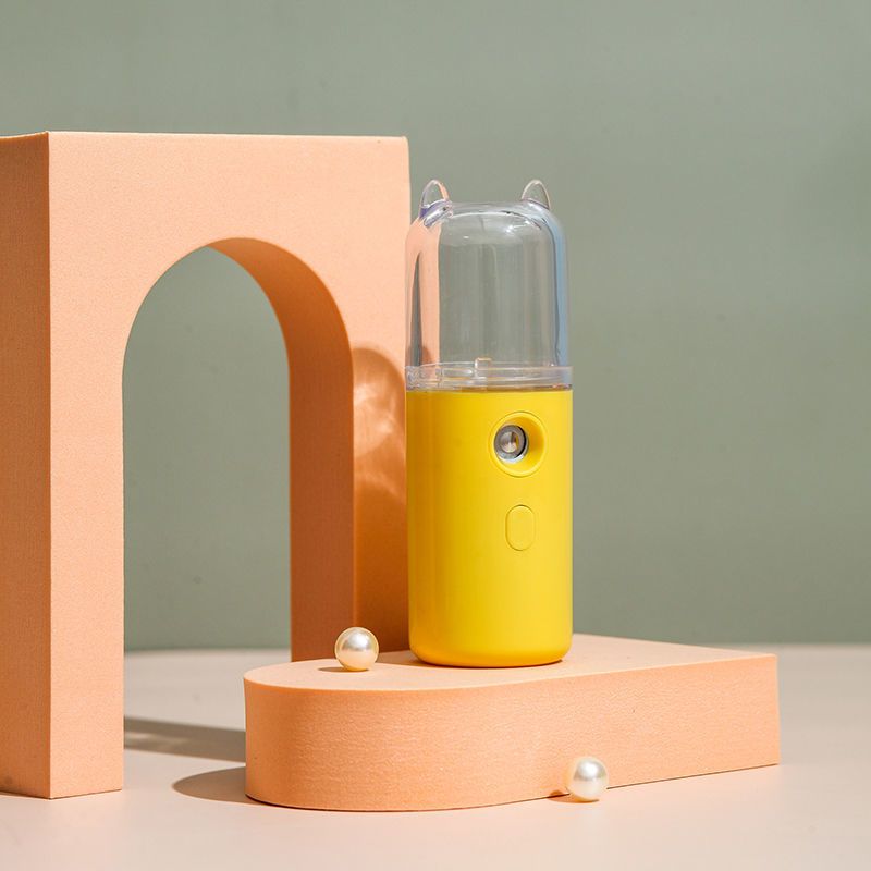 纳米喷雾器补水仪学生小型迷你加湿器可爱手持便携充电蒸脸器美容基础