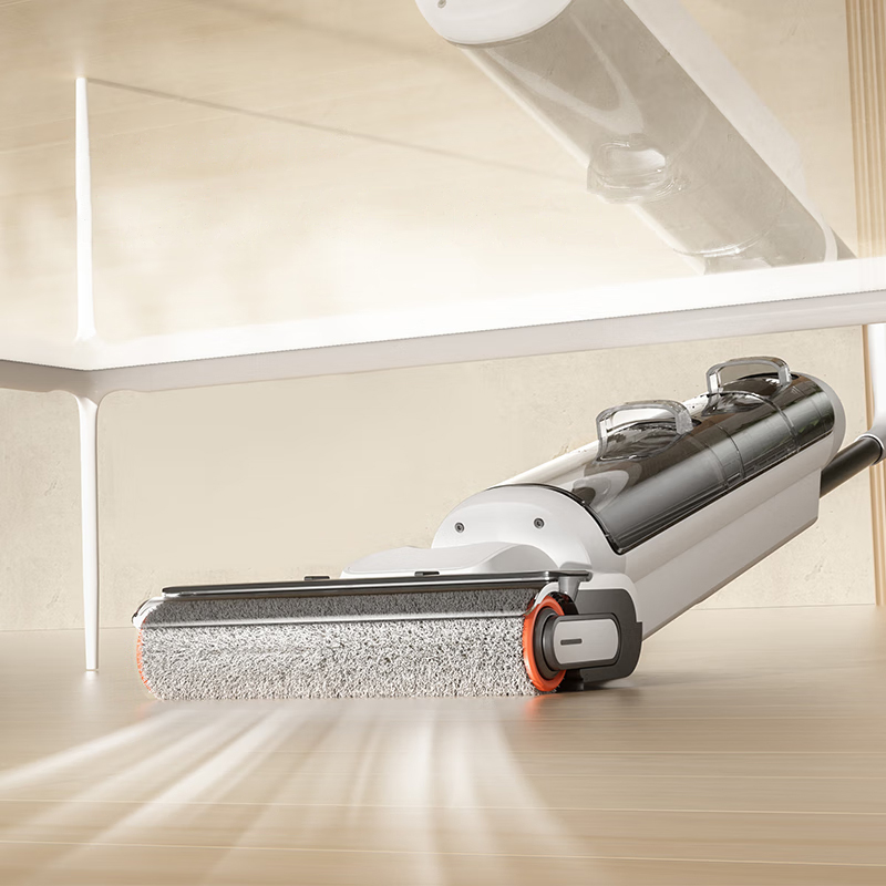 Mova洗地机大未3.0Pro吸洗拖一体机器人拖地机吸尘器[0水渍0缠毛 60℃热洗自动清洁 160°平躺]高清大图