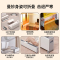 美的(Midea)石墨烯可折叠踢脚线取暖器 电暖气家用移动地暖对流式干衣电暖器电暖风浴室防水溅 HDW22MV极地白