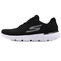 Skechers斯凯奇女鞋新款舒适透气健身鞋轻便缓震运动跑步鞋14804-BKW ZP