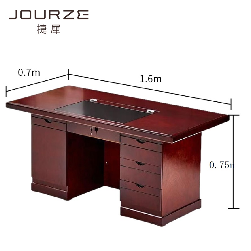 捷犀 办公桌 1.6m/张高清大图