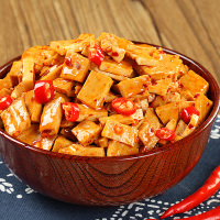 好巴食 经典豆腐干混合六口味500g 休闲零食四川小吃豆干
