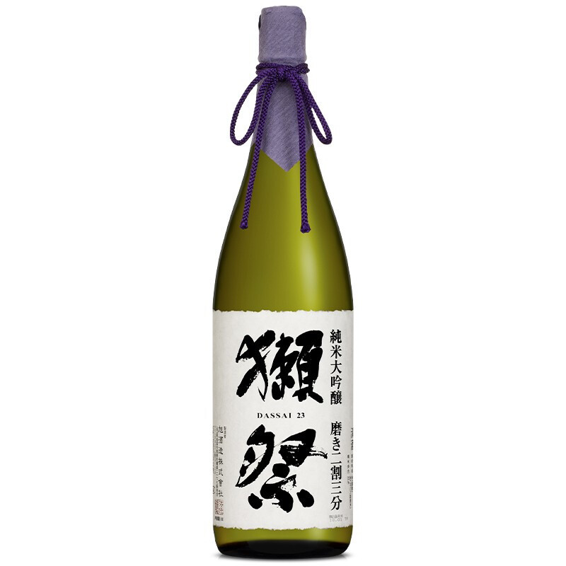 獭祭(DASSAI) 日本原装进口 纯米大吟酿 清酒 23 二割三分 1.8L 带盒