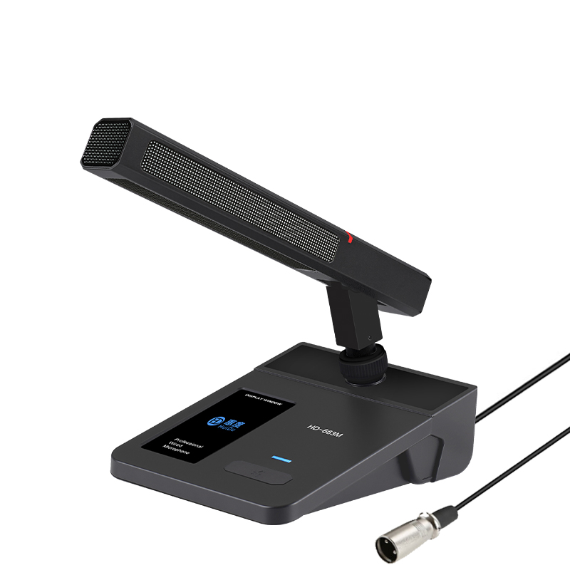 惠度(HuiDu)专业有线黑色方管电容麦克风 HD-663M(销售单位:台)