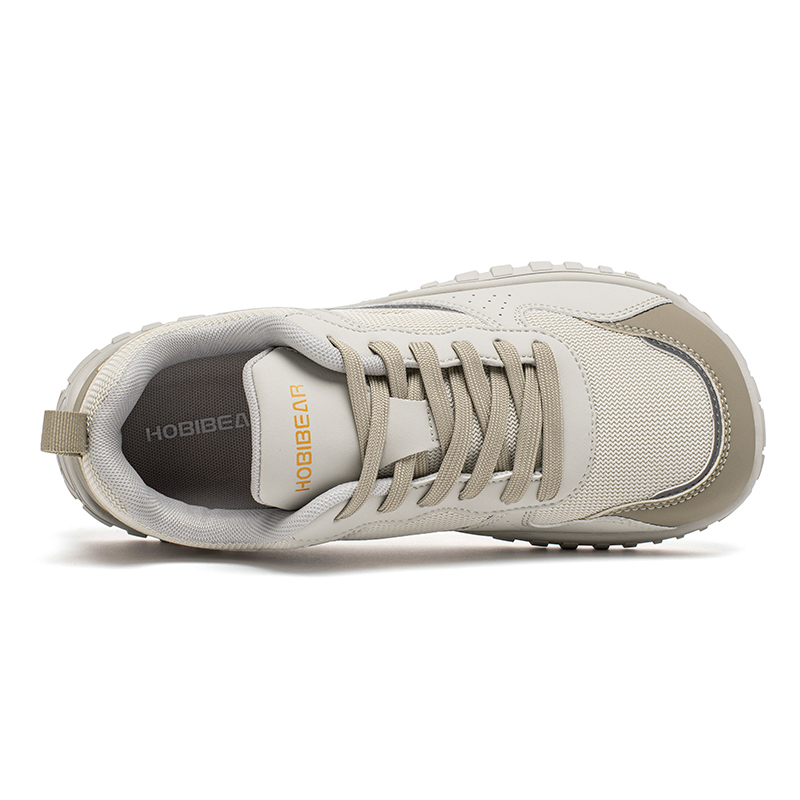 HOBIBEAR男士透气运动鞋秋季网面男士大头鞋轻便休闲鞋赤足鞋高清大图
