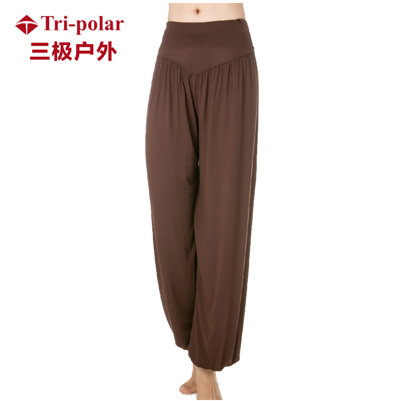 三极户外(Tripolar) TP1051 新款瑜珈裤收口灯笼裤舞蹈裤太极裤运动服瑜伽服女运动休闲裤