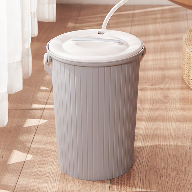 LONGSTAR/龙士达茶水桶大容量茶水桶 浅灰色【可装热水】5.5L