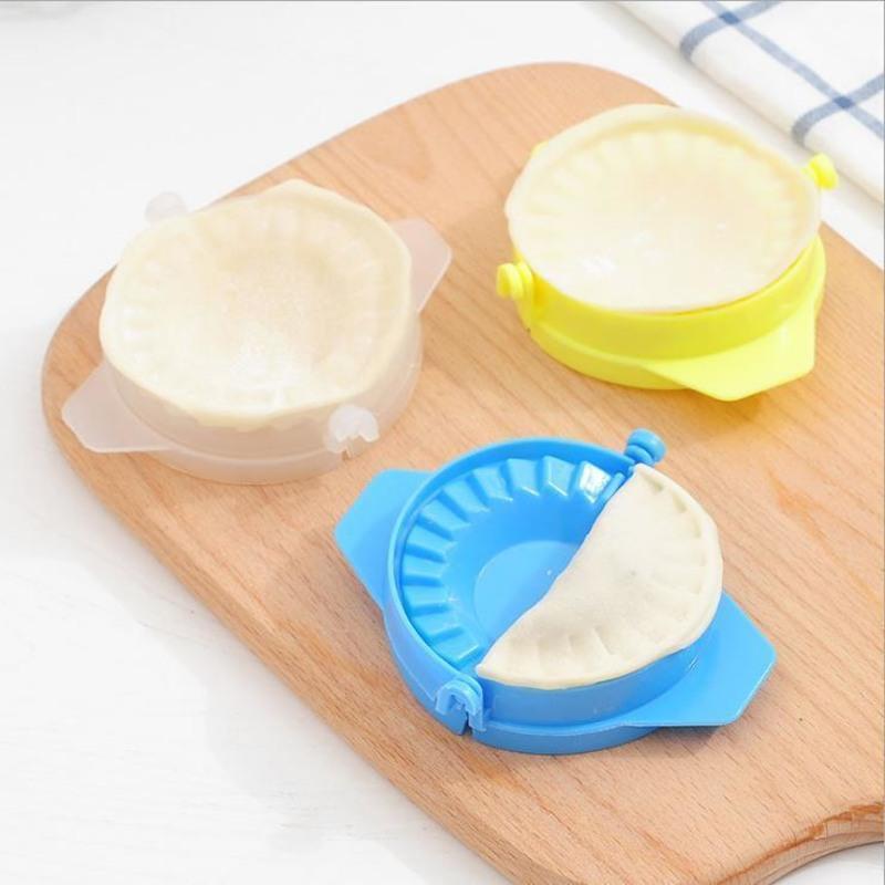 [双层饺子盘送手工包饺子神器]家用沥水加厚饺子盘带醋碟子餐具 [包饺子神器一个装]不含饺子盘