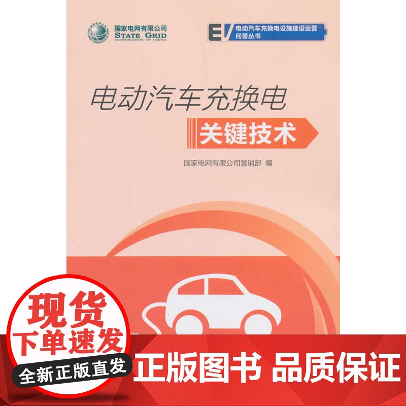 国家电网有限公司电动汽车充换电设施建设运营问答丛书 电动汽车充换电关键技术高清大图