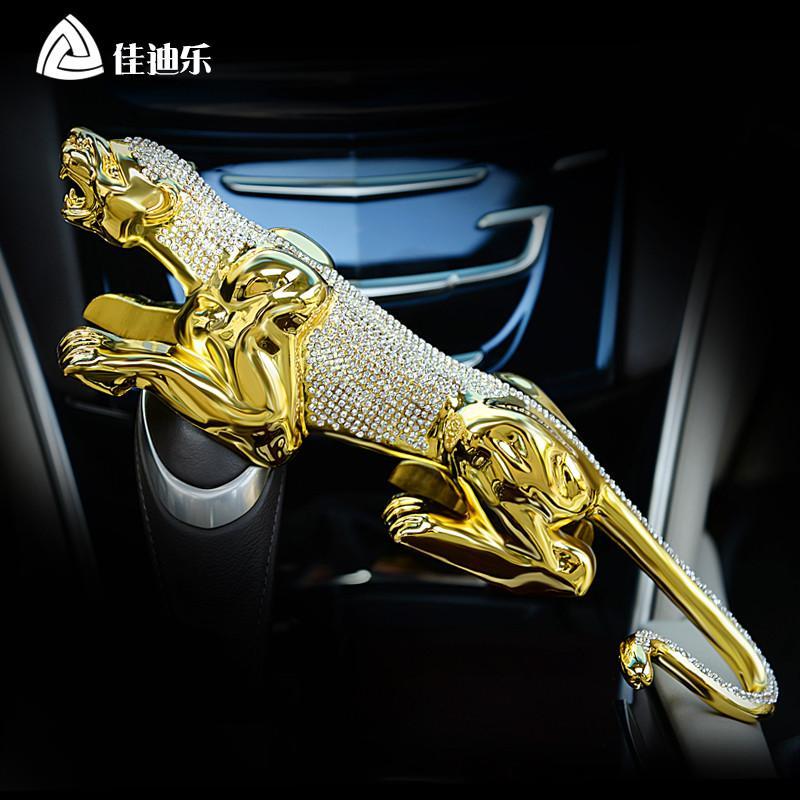 宁百辰汽车摆件高档创意可爱金钱豹车载车饰摆件车上装饰品车内饰品