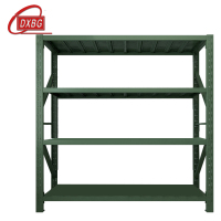 DXBG农具摆放架器材存放架军绿色拆装盾牌货架2米存放架2000*600*2000