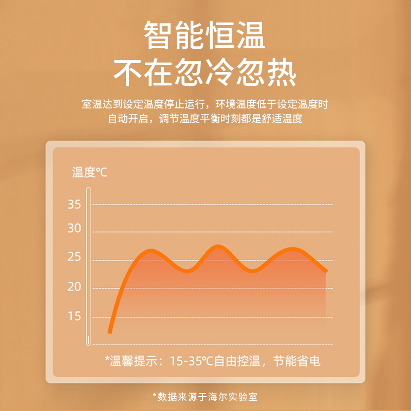 海尔 Haier 取暖器家用暖风机立式遥控电暖器节能省电电暖风浴室速热电暖器速热小型烤火炉HNS2012