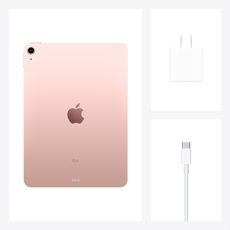 2020新款 Apple iPad Air 10.9英寸 全面屏 平板电脑 256GB Wifi版 MYFX2CH/A 玫瑰金