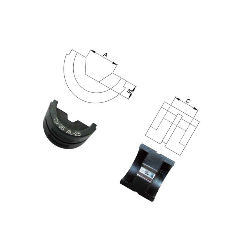 宝合(BOOHER) 240mm² 6吨压接模具 1291220 （单位：个）