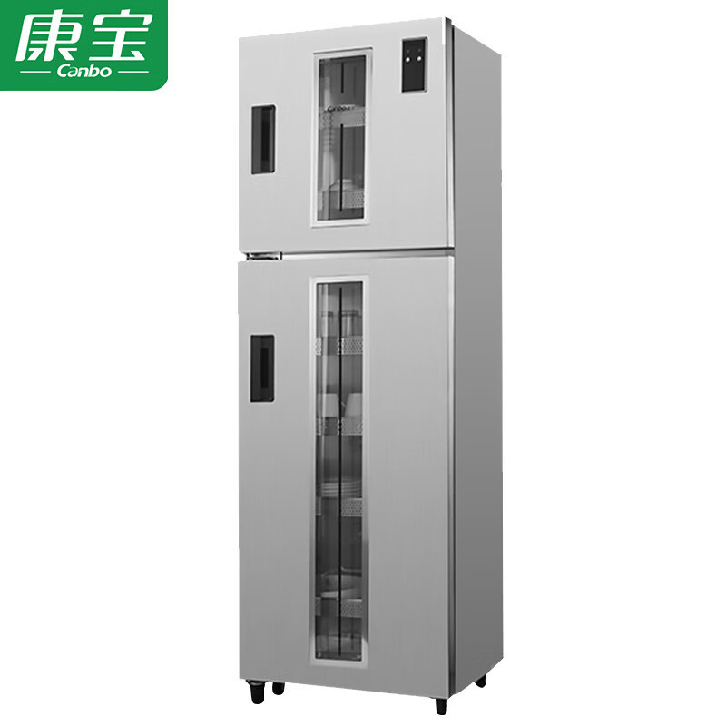 康宝 XDZ300-P1 消毒柜 立式 大容量 商用厨房酒店饭堂 上下层独控 高温 消毒碗柜高清大图