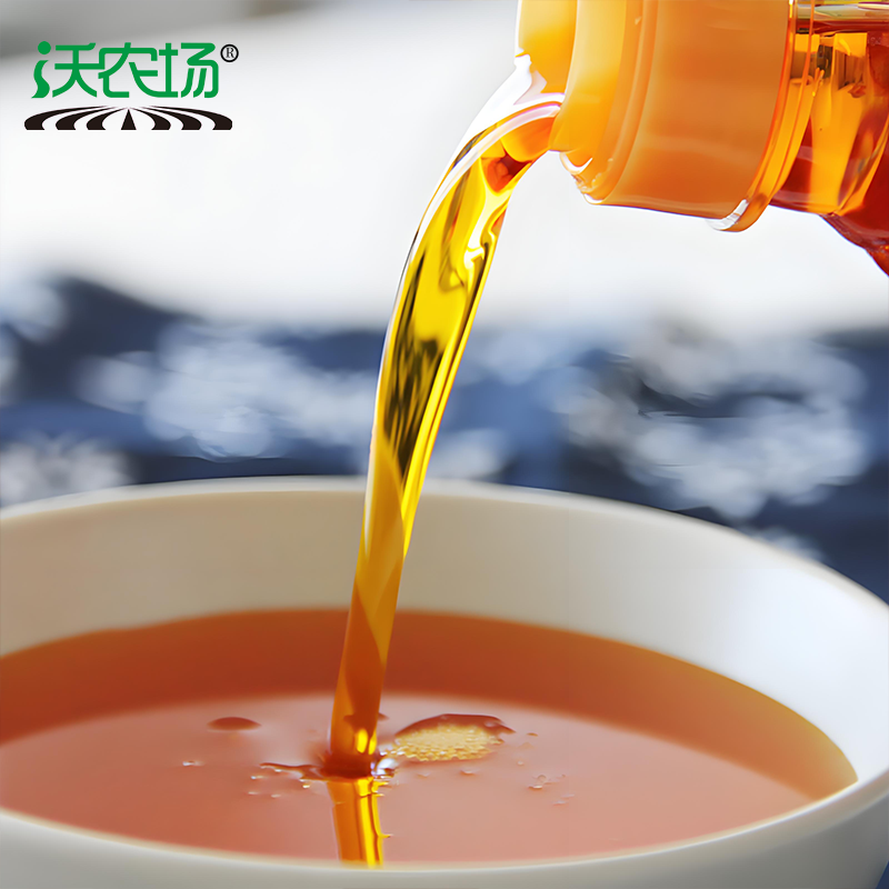 沃农场非转基因三级大豆油1.8L/瓶高清大图