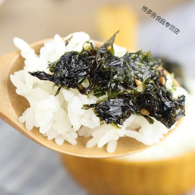 韩式炒海苔即食炸拌海苔拌饭海苔碎烤紫菜拌饭海苔下饭配菜零食图片