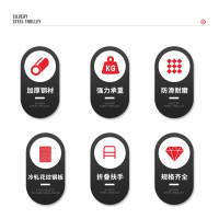 加固钢板平板推车 150*80*100cm 厚20cm 载重1000斤
