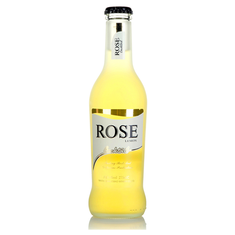 查理红ROSE鸡尾酒 果味洋酒275ml*1 柠檬味(新老包装交替发货)