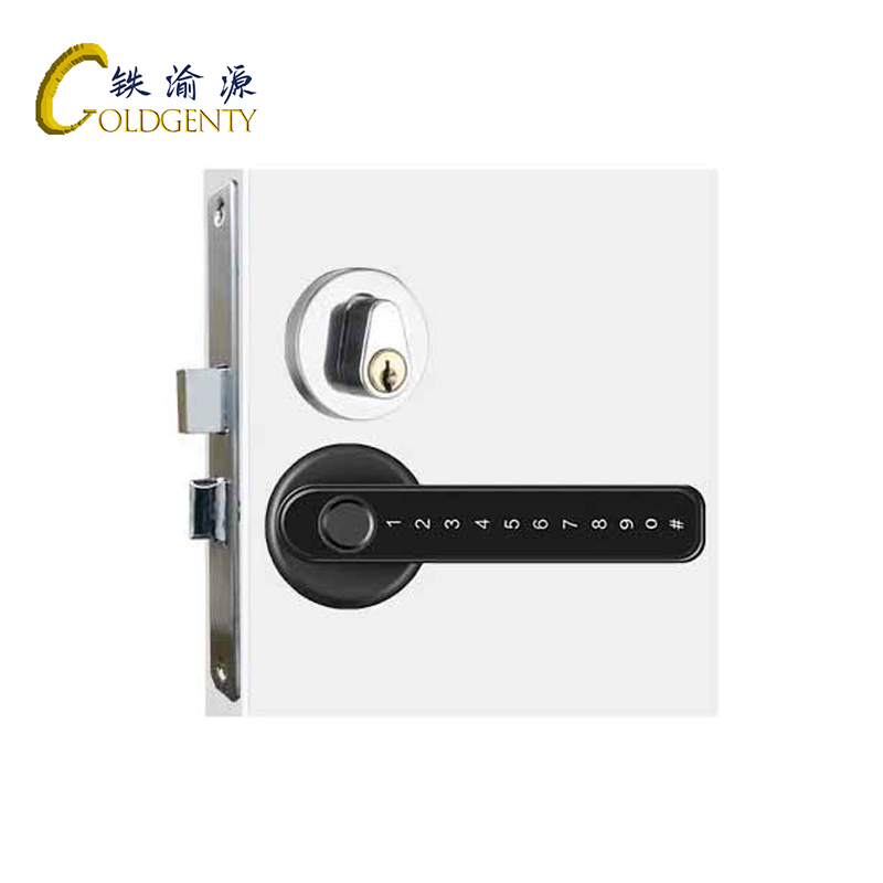 铁渝源 指纹密码智能锁 GT-A18 把高清大图