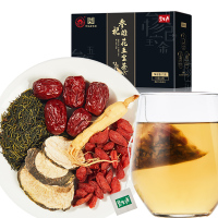 [近效期至23年1月28日][2盒] 哈药参杞雄花五宝茶5g*15小包*2盒