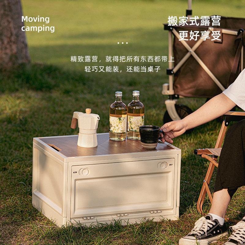 华普思侧开盖收纳盒HPS-246-08 2727 升级四面开[中号]军绿(1个)高清大图