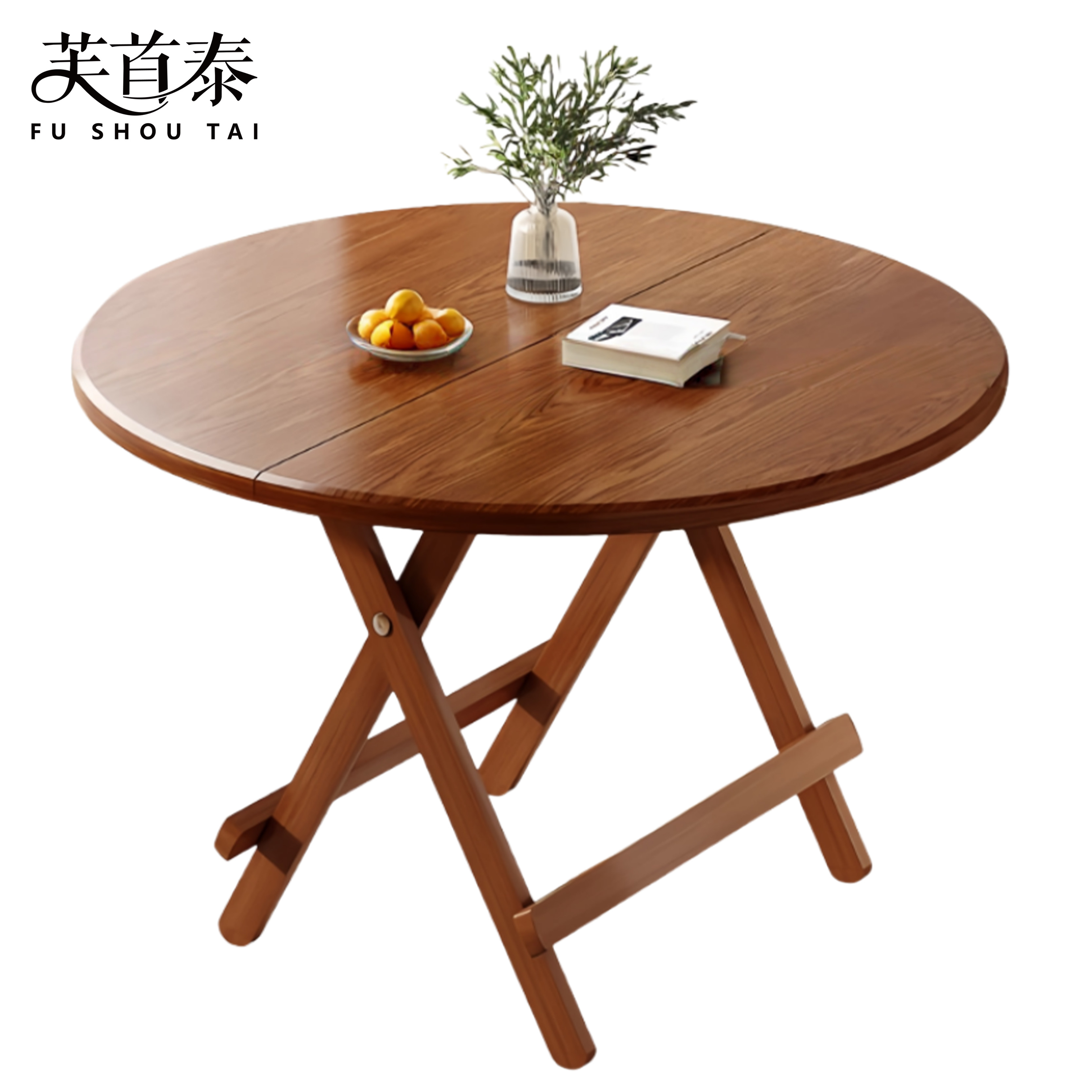 芙首泰圆餐桌600*600*520mm张高清大图