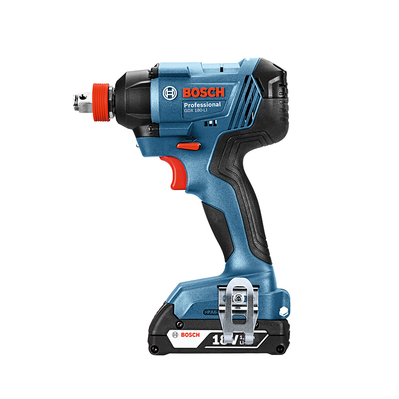 博世(BOSCH)GDX 180-LI 锂电冲击起子机/扳手 双电版(两块电池)