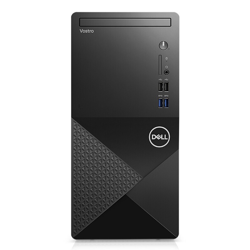 戴尔(DELL)成就3910 商务办公电脑 商用台式机电脑主机(i3-12100 8G 256GB固态硬盘 WiFi蓝牙 三年上门)定制版