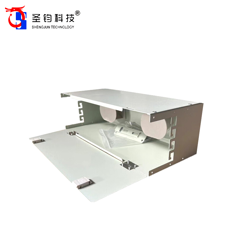 圣钧科技SHENGJUN TECHNOLOGY 加厚光纤储线单元箱 储纤单元3U光纤盘线箱+个高清大图
