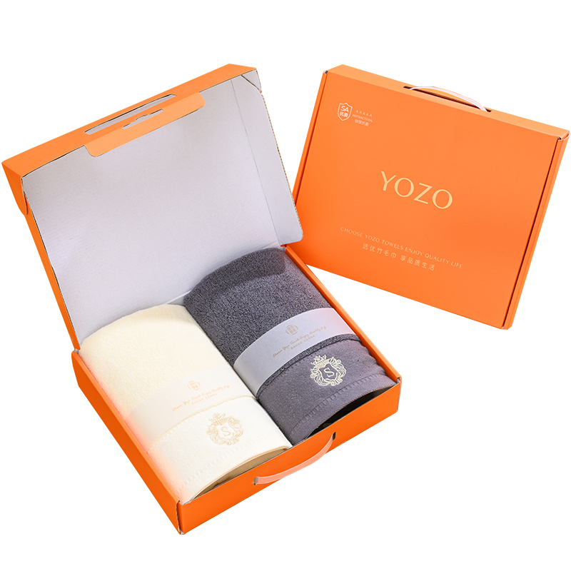 YOZO优竹世家 格鲁斯-2 毛巾34*76cm*2(两件套)!