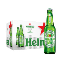 喜力星银(Heineken Silver)啤酒330ml*24瓶/箱