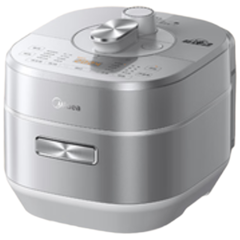 美的(Midea)电压力锅0涂层IH高压锅5L家用煲汤全自动智能预约双胆煮饭饭煲4-6人快排 MY-S5971K ZH